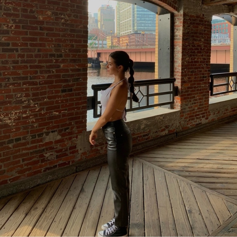 Zara Leather Pants